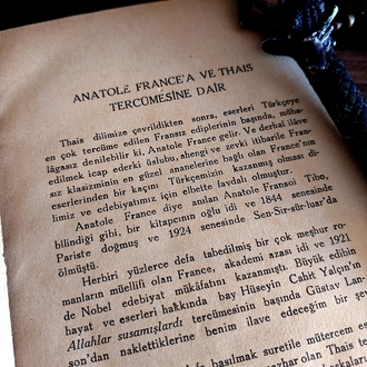 Anatole France — Thais * 1939