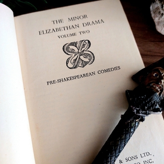 Minor Elizabethan Drama Vol. 2 — Pre-Shakespearean Comedies | 1949