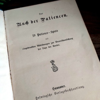 Das Buch aller Patiencen | Circa 1900