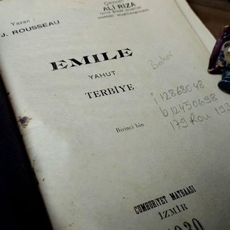 Jean-Jacques Rousseau — Emile Yahut Terbiye | 1930