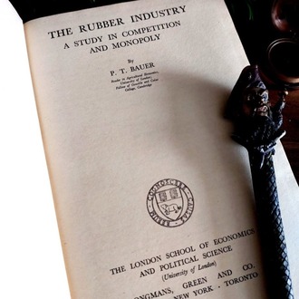 P. T. Bauer — The Rubber Industry: A Study in Competition and Monopoly * 1948