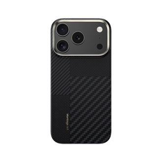 Apple iPhone 17 Pro Max Kılıf Karbon Fiber Benks Montage ArmorAir Kevlar Kapak