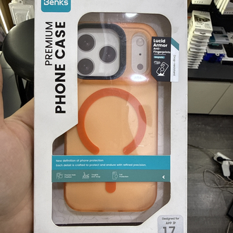 3 lü set ( benks lucid Armor 17pro/promax/recci Magsafe powerbank/zore Magsafe kartlık