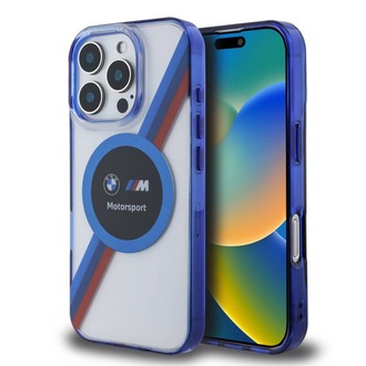 Apple iPhone 16 Pro Max Kılıf BMW Orjinal Lisanslı M-safe Şarj Özellikli M Logolu