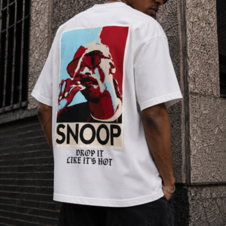 KORYN Rap Icon Beyaz Oversize T-Shirt