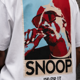 KORYN Rap Icon Beyaz Oversize T-Shirt