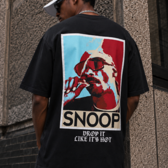 KORYN Rap Icon Siyah Oversize T-Shirt