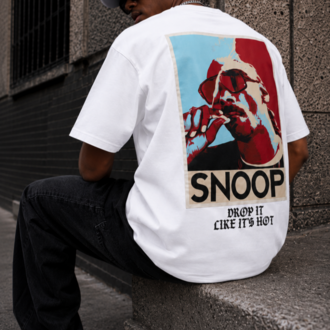 KORYN Rap Icon Beyaz Oversize T-Shirt