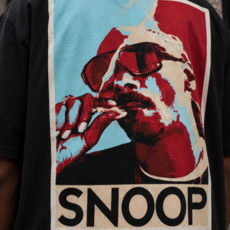 KORYN Rap Icon Siyah Oversize T-Shirt