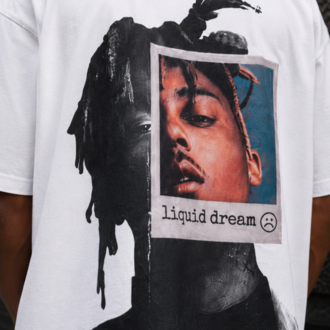 KORYN Liquid Dream Beyaz Oversize Erkek T-Shirt