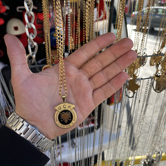 UÇK Altın Kaplama Kolye
