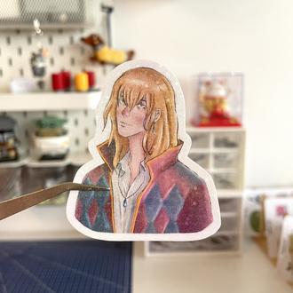 Howl holo tekli sticker