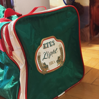 Efes light uzuuuun valiz çanta