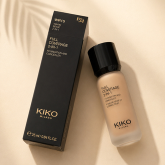 Kiko Full Coverage 2-In-1 Foundatıon And Concealer WR 15