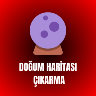 DETAYLI ASTROLOJİK HARITA - DOĞUM HARİTASI ÇIKARMA