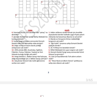 TARİH PDF BULMACA