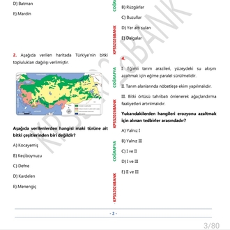 COĞRAFYA PDF SORU BANKASI