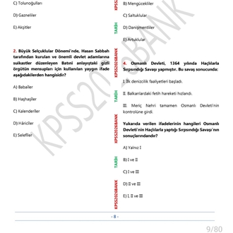 TARİH PDF SORU BANKASI