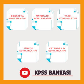 KPSS PDF KONU ANLATIM SETİ