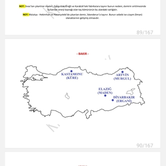 HARİTALARLA COĞRAFYA PDF NOTU