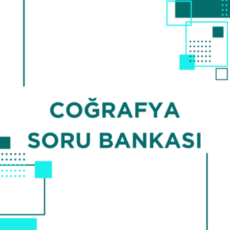 COĞRAFYA PDF SORU BANKASI