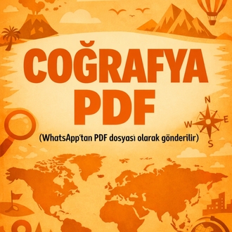 PDF COĞRAFYA HARİTA NOTLARIM