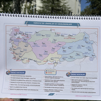 KPSS / AGS Haritalarla Coğrafya Pratik Konu Anlatımı PDF / DİJİTAL ( Kitap Değil )