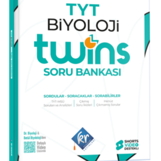 TYT Twins Biyoloji Soru Bankası KR Akademi Yayınları