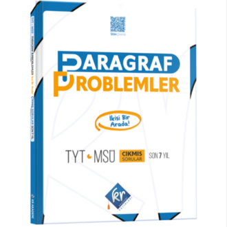 TYT-MSÜ Paragraf Problemler Son 7 Yıl Çıkmış Sorular KR Akademi Yayınları