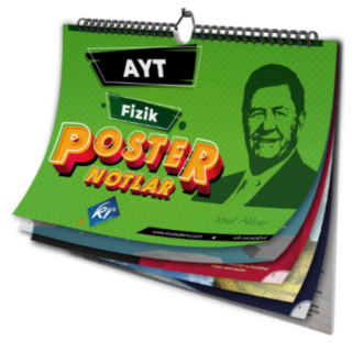 AYT Fizik Poster Notlar KR Akademi Yayınları