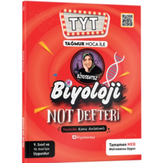 Yağmur Hoca ile TYT Biyosentez Biyoloji Not Defteri Tamamı El Yazılı