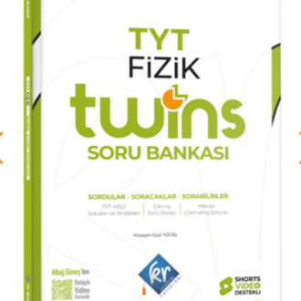 TYT Twins Fizik Soru Bankası KR Akademi Yayınları