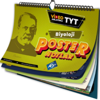 TYT Biyoloji Poster Notlar KR Akademi Yayınları