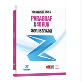 Zeduva Yayınları Türkçe Saati 40 Gün Ritüel Paragraf Soru Bankası