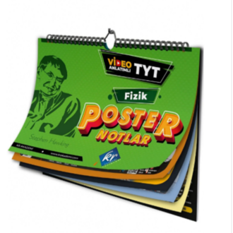TYT Fizik Poster Notlar KR Akademi Yayınları
