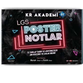 LGS İnkılap Tarihi ve Atatürkçülük Din Kültürü ve Ahlak Bilgisi Poster Notları