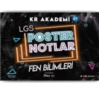 LGS Fen Bilimleri Poster Notları KR Akademi Yayınları