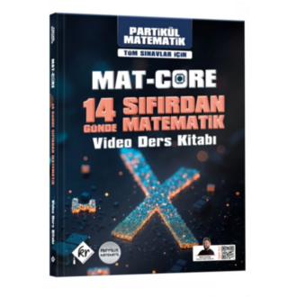 Partikül Matematik Mat-Core 14 Günde Sıfırdan Matematik Video Ders Kitabı