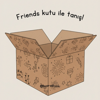 Kişiye Özel Friends Kutu