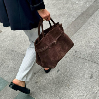 Manu Atailer Suede Brown ( Premıum )