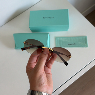 Tıffany&co Glasses Brown ( Orıgınal )