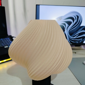3d baskı abajur