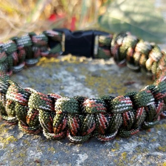 Askeri Kamuflaj 2 Paracord Bileklik
