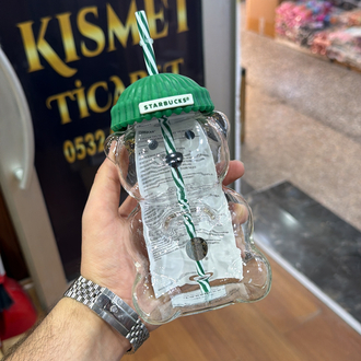 Starbucks ayıcıklı kahve bardağı