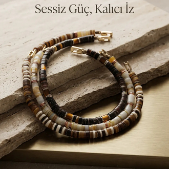 Sedef shell 3 lü bileklik