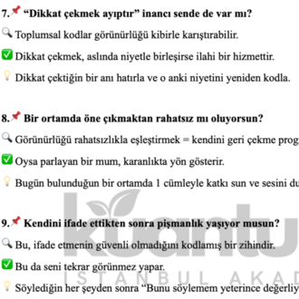 NEDEN GÖRÜNÜR OLAMIYORUM?