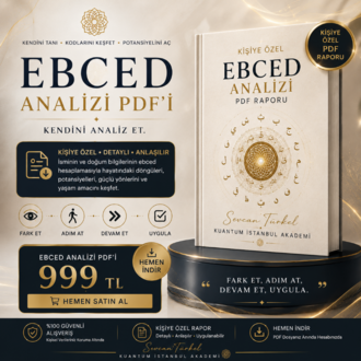 Kişiye Özel Ebced Analizi PDF | İsminin Sayısal Değerlerini Keşfet