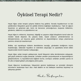 Yaşam Ağacı Öyküsel Terapi Çalışma Kitabı 