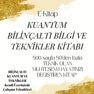 KUANTUM BİLGİ VE TEKNİKLER E-KİTABI