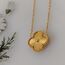 Marka Model Yonca Gold Kolye 